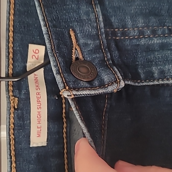 Levi's mile high super skinny jeans - Picture 3 of 6